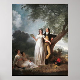 Gérard - Vier Personen in einem Park Poster