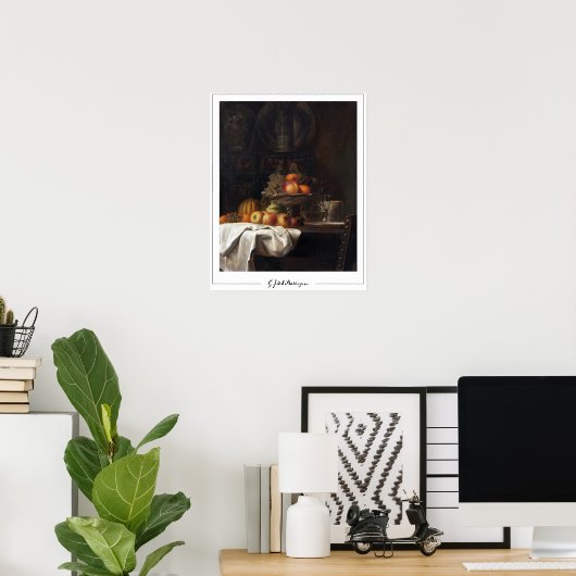 Gerardina van de Sande Bakhuyzen Zedign Art Poster (Heimbüro)