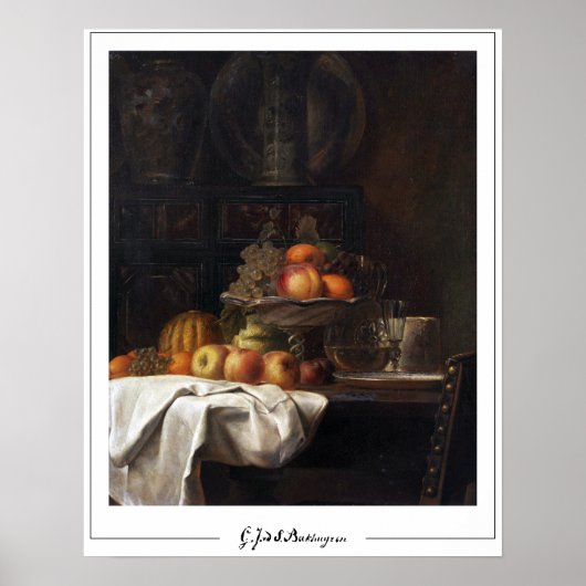 Gerardina van de Sande Bakhuyzen Zedign Art Poster (Vorne)