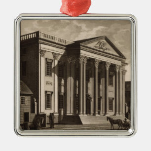 Gerards Bank in Philadelphia Ornament Aus Metall