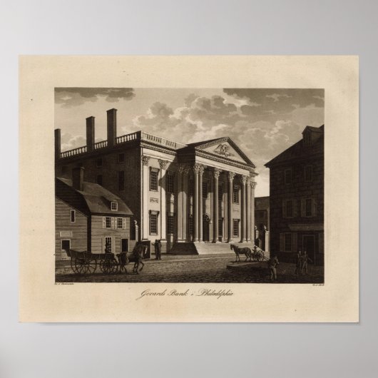 Gerards Bank in Philadelphia Poster (Vorne)