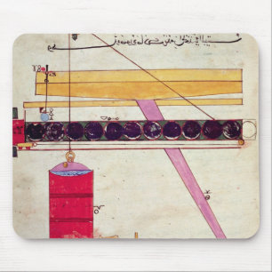 Gerät für das Liefern des Wassers an einen Brunn Mousepad