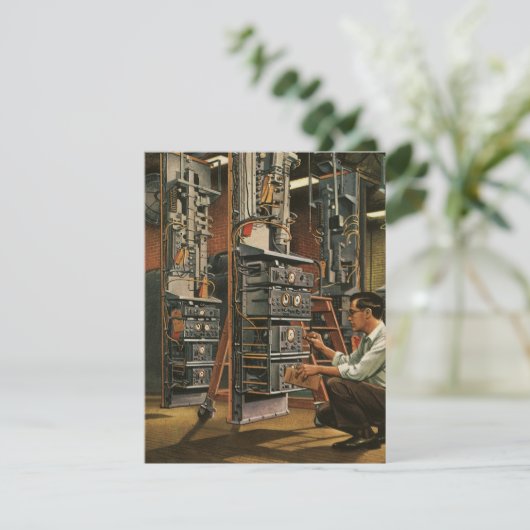 Gerät für die Vintage Funktechnik (Stehend Vorderseite)