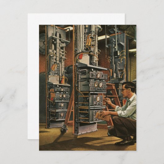 Gerät für die Vintage Funktechnik (Vorne/Hinten)