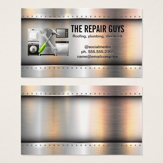 Geräte | Hardware-Tools | Metallrivets (Vorne & Hinten)