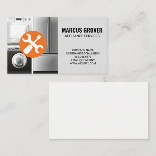 Geräte | Hardware-Tools Visitenkarte (Vorne/Hinten)