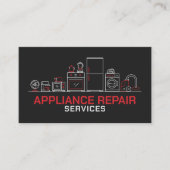 Gerätereparatur - Beruflich modern Visitenkarte (Vorderseite)