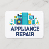 Gerätereparatur QR Visitenkarte (Vorderseite)