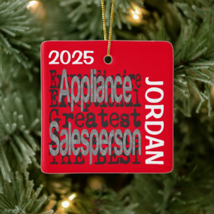 Geräteverkäufer Extraordinaire CUSTOM Keramikornament