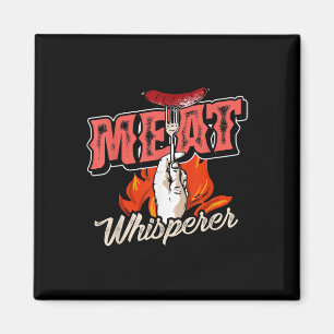 Geräuchertes Fleisch Steak Bacon Meat Whisperer Fu Magnet