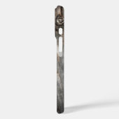 Geräuchertes Holzmuster Case-Mate iPhone Hülle (Rückseite / Links)