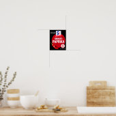 Geräuchertes Paprika Halloween Sce Kostüm Gruppenp Poster (Küche)
