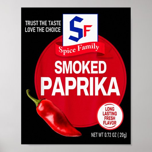 Geräuchertes Paprika Halloween Sce Kostüm Gruppenp Poster (Vorne)