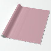 Geräumige Elegance - Solid Misty Rose Geschenkpapier (Ungerollt)