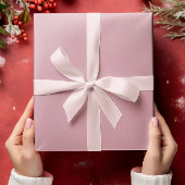 Geräumige Elegance - Solid Misty Rose Geschenkpapier Set