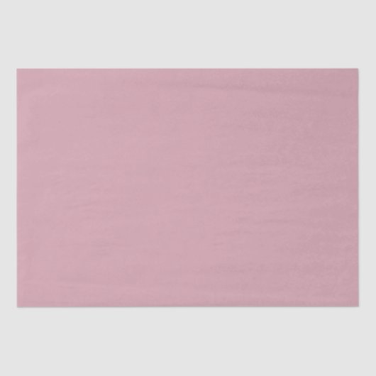 Geräumige Elegance - Solid Misty Rose Seidenpapier (Vorderseite)