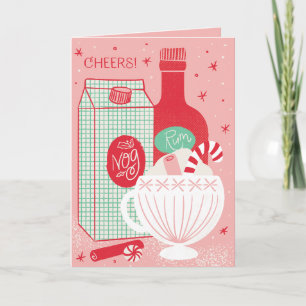 Geräumige Feiertagsjubeln Falten Grußkarte Karte