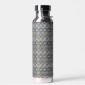 Geräumige Schattierungen von grauem Schmuckstoff Trinkflasche (Links)