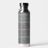 Geräumige Schattierungen von grauem Schmuckstoff Trinkflasche (Rechts)