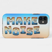 Geräusch machen Case-Mate iPhone hülle (Rückseite (Horizontal))