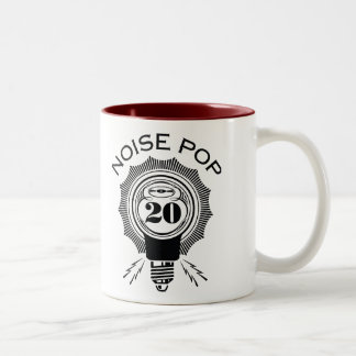 Geräusch-Pop 20 Zweifarbige Tasse