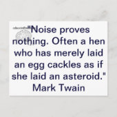 Geräusch Postkarte (Vorderseite)