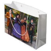 Geräusch von Karolern Große Geschenktüte (Rückseite Schrägansicht)