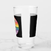 Geräusche, die mich in unicoron Rainbow LGBTQ zähl Glas (Links)