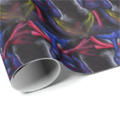 Geräusche eines blauen Herzens Anatomische menschl Geschenkpapier (Rolleneckpunkt)