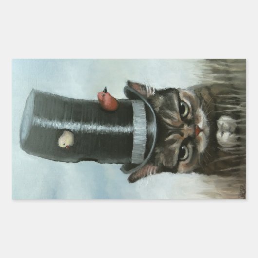 Geräusche Nachbarn Rechteckiger Aufkleber (Vorderseite)