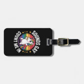 Geräusche zählen mich in Unicorn Rainbow LGBTQ Sto Gepäckanhänger (Vorderseite horizontal)