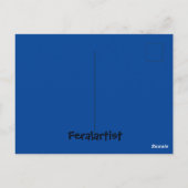 Gerbe von Matisse, Cat Art Parody, Postkarte (Rückseite)