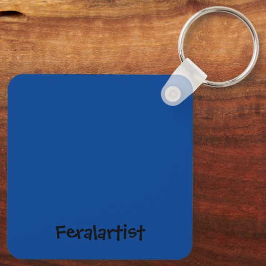 Gerbe von Matisse, Cat Art Parody, Schlüsselanhänger (Rückseite)