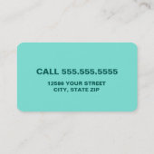 Gerben Visitenkarte (Rückseite)