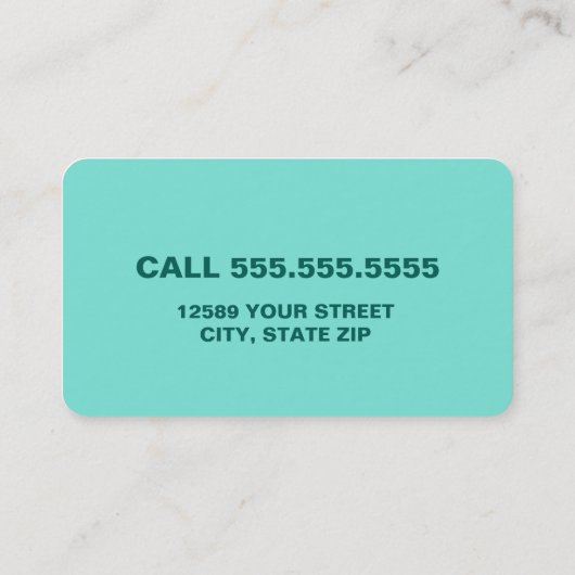 Gerben Visitenkarte (Rückseite)