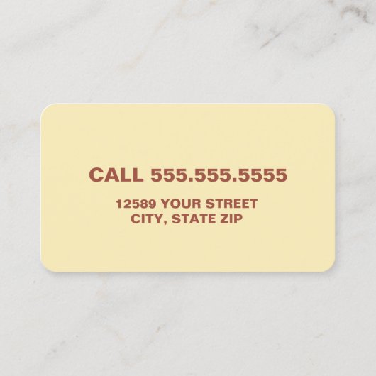 Gerben Visitenkarte (Rückseite)