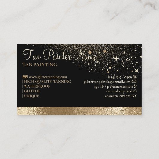 Gerben Visitenkarte (Rückseite)