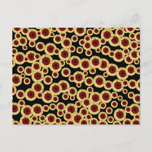 Gerber Daisies Postkarte (Vorderseite)