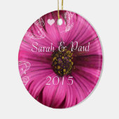 Gerber Daisy Christmas Ornament (Links)