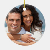 Gerber Daisy Christmas Ornament (Hinten)