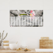 Gerber Daisy Custom Family Birthday Calendar Poster (Küche)