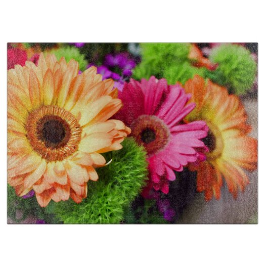 GERBER DAISY CUTTING BOARD SCHNEIDEBRETT (Vorderseite)