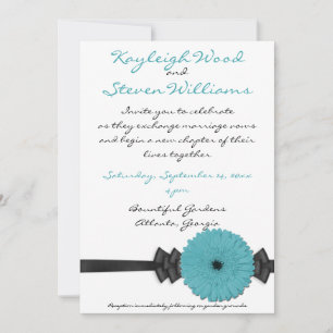 Gerber Daisy Hochzeitseinladung Einladung