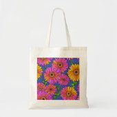 Gerber Daisy Leinwand Tasche (Vorne)