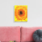 Gerber Daisy Leinwanddruck (Insitu (Wohnzimmer))