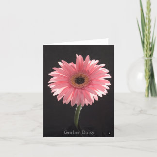 Gerber Daisy Note Card Karte