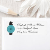 Gerber Daisy Return Address Label (Insitu)