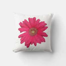 Gerber Daisy Throw Kissen