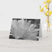 Gerber Gänseblümchen-Blüten-Karte Karte (Gelbe Blume)