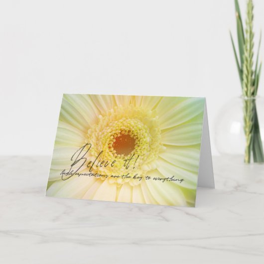 GERBER RAINBOW Grußkarte Dankeskarte (Vorderseite)